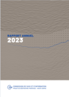 Couverture du rapport annuel 2023